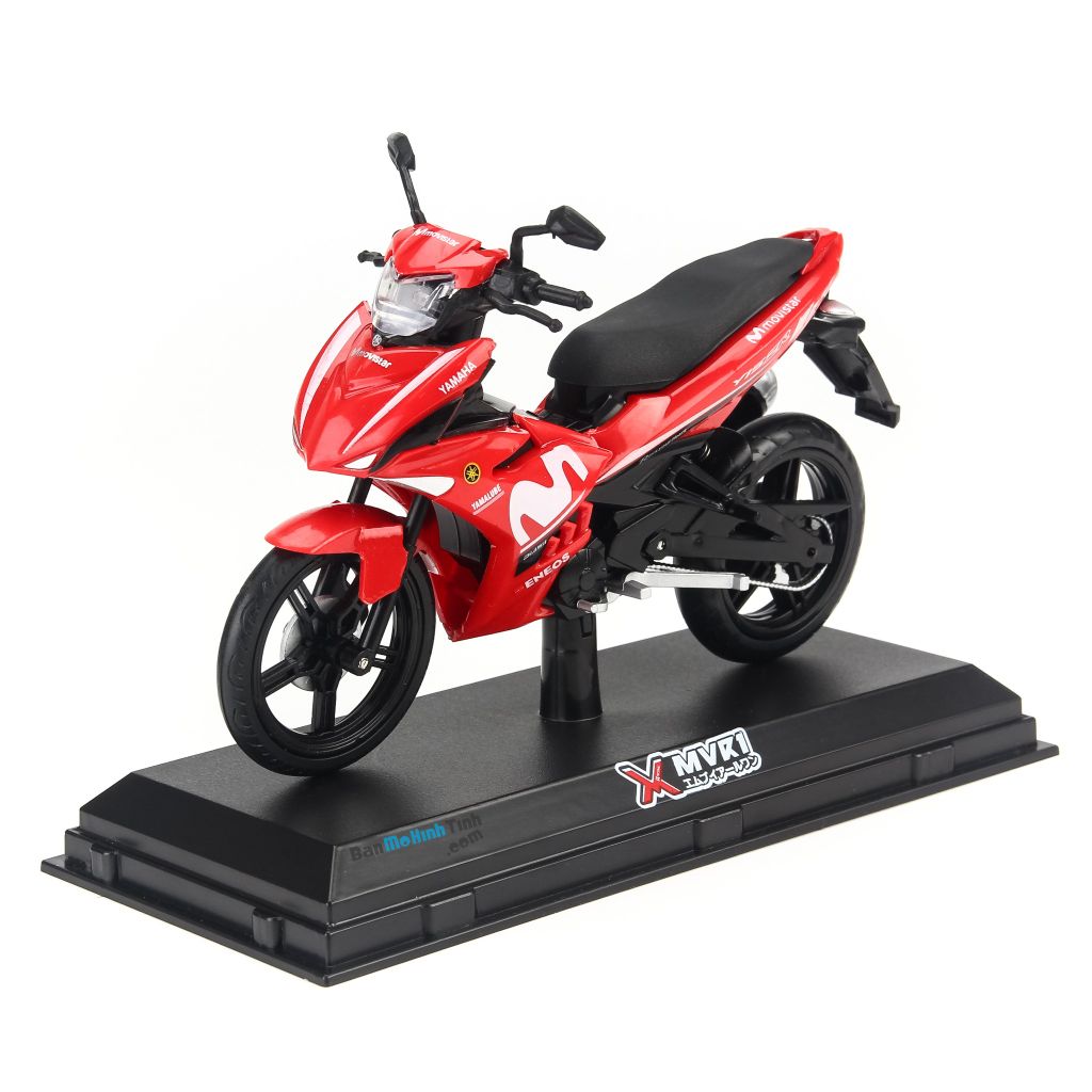 Mô hình xe máy Yamaha Exciter Y15ZR Movistar 1:12 Dealer