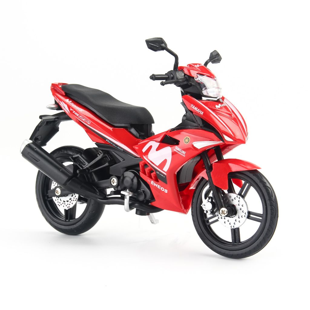 Mô hình xe máy Yamaha Exciter Y15ZR Movistar 1:12 Dealer