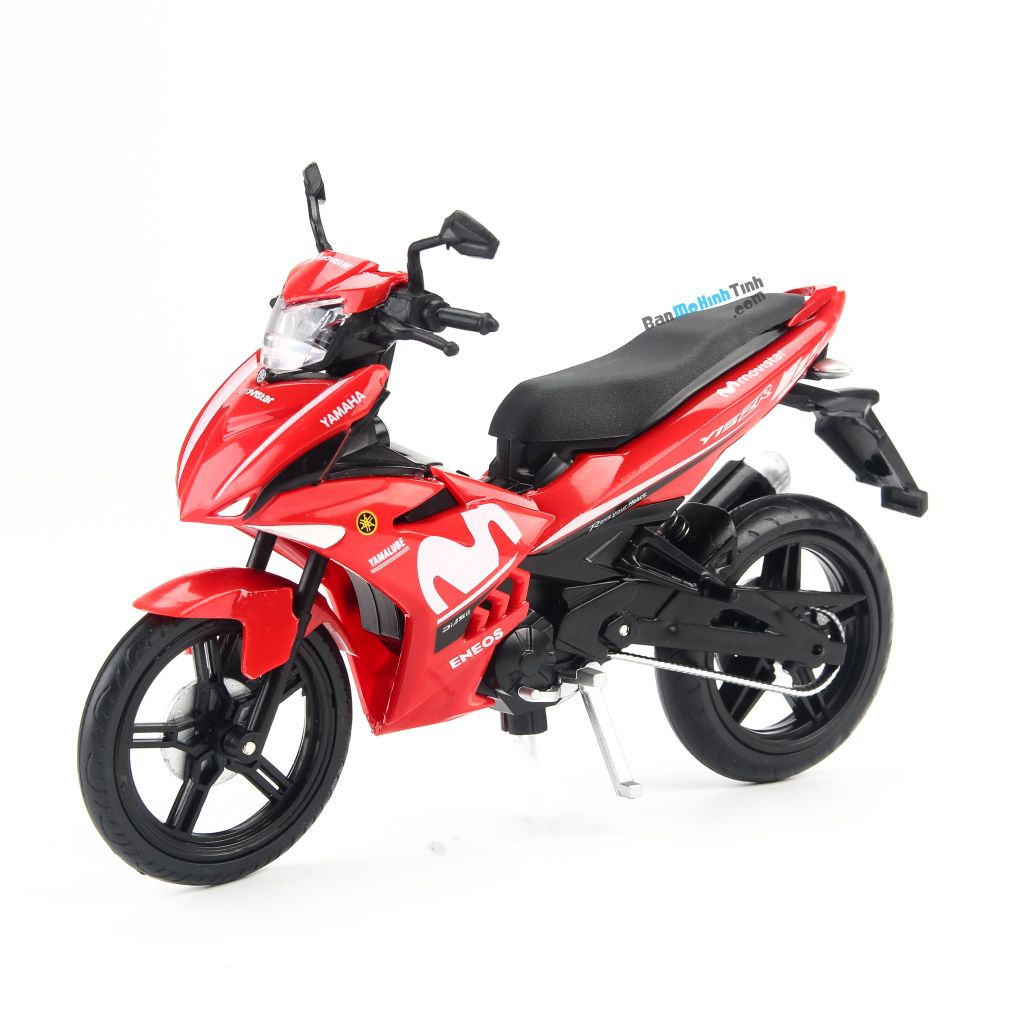 Mô hình xe máy Yamaha Exciter Y15ZR Movistar 1:12 Dealer