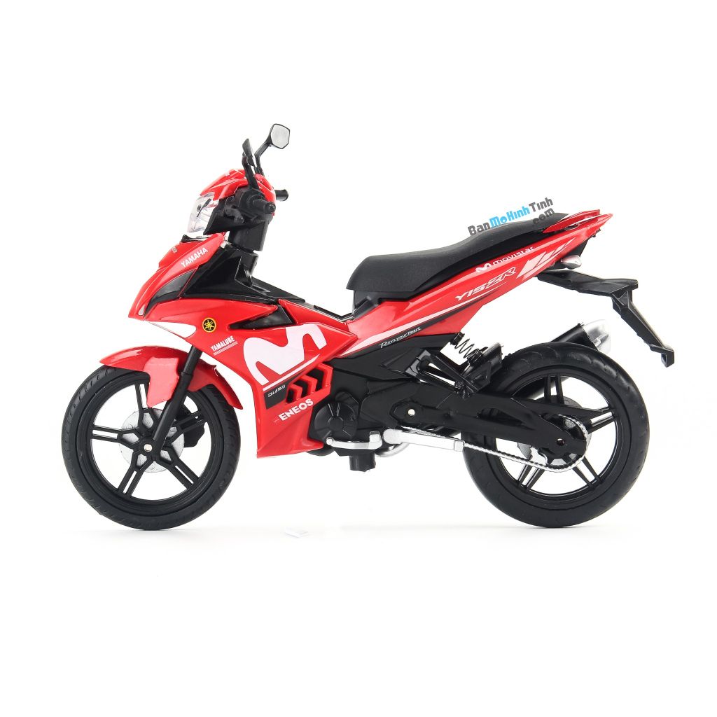 Mô hình xe máy Yamaha Exciter Y15ZR Movistar 1:12 Dealer