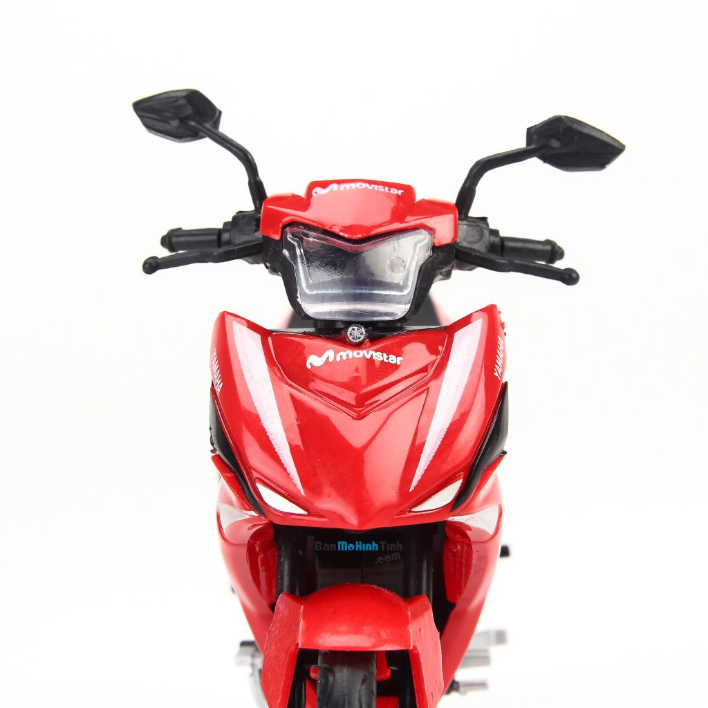 Mô hình xe máy Yamaha Exciter Y15ZR Movistar 1:12 Dealer