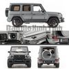 Mô hình xe Mercedes Benz G63 2019 1:18 Almost Real