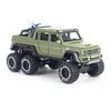 Mô hình xe Mercedes Benz G63 AMG 6x6 Black 1:24 XHD