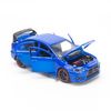 Mô hình xe Mitsubishi Evolution X 1:32 Jackie Kim Blue (5)