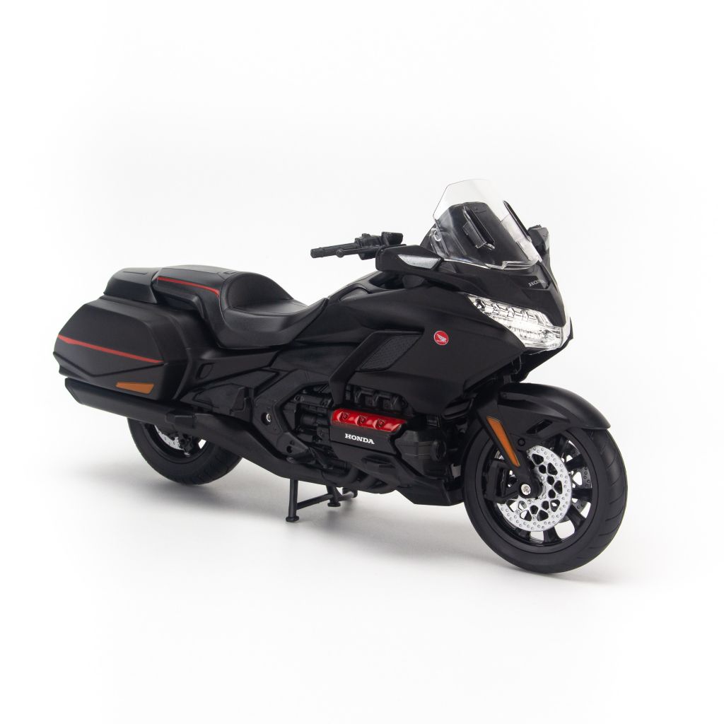 Mô hình xe mô tô Honda Gold Wing 2020 1:12 Welly Black