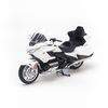 Mô hình xe mô tô Honda Gold Wing Tour 2020 1:12 Welly White (1)
