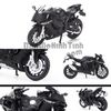 Mô hình xe mô tô Yamaha YZF-R1 2018 1:18 Caipo Black (3)