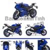 Mô hình xe mô tô Yamaha YZF-R6 1:18 Welly