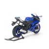 Mô hình xe mô tô Yamaha YZF-R6 2020 1:12 Welly Blue (2)