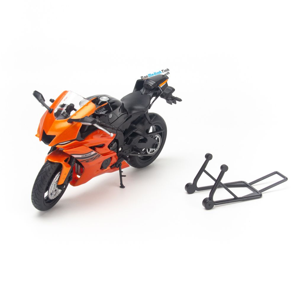 Mô hình xe mô tô Yamaha YZF-R6 2020 1:12 Welly - 62201