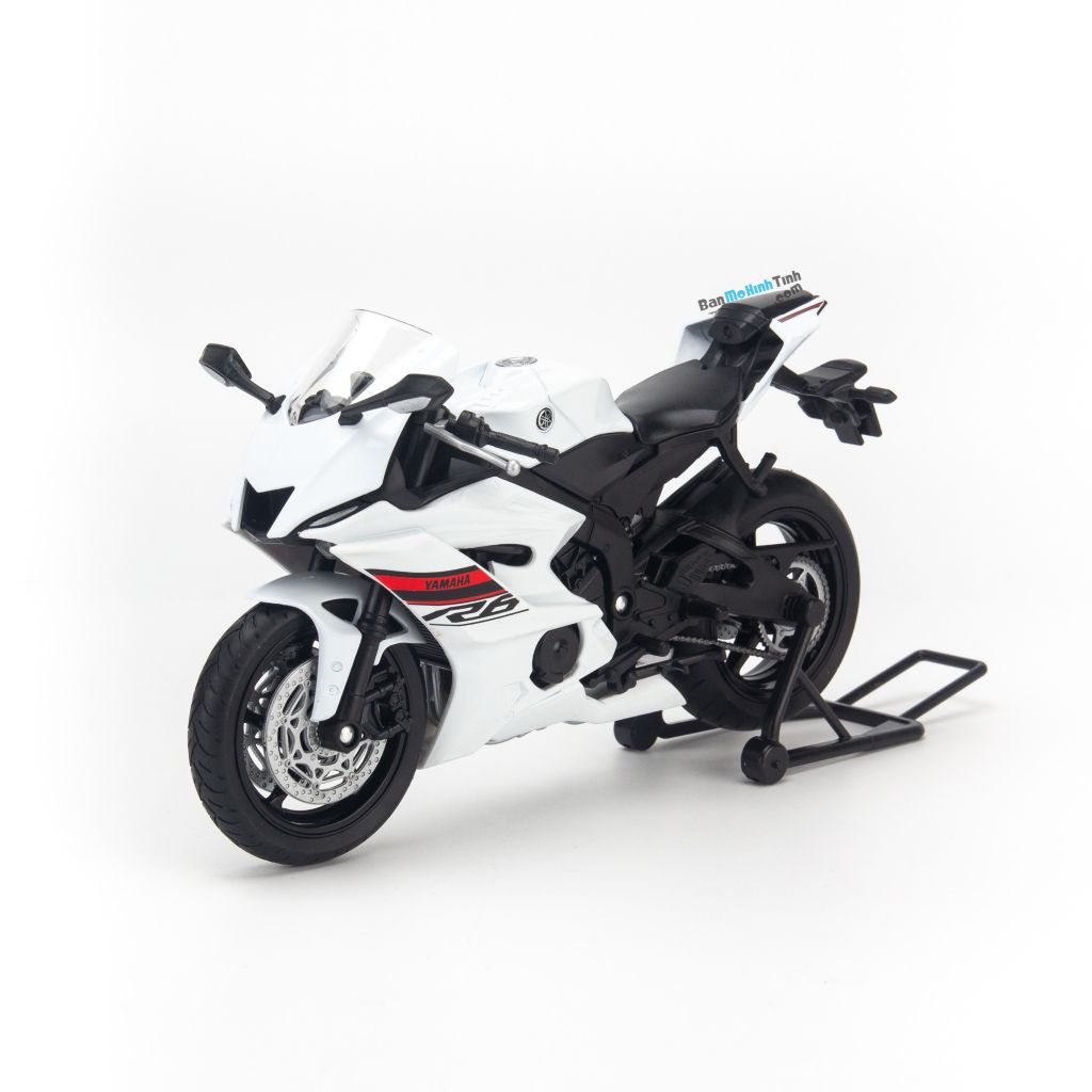 Mô hình xe mô tô Yamaha YZF-R6 2020 1:12 Welly - 62201