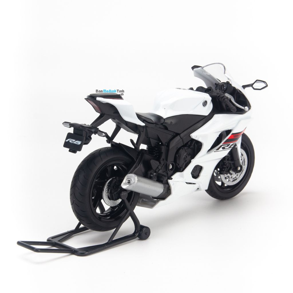 Mô hình xe mô tô Yamaha YZF-R6 2020 1:12 Welly - 62201
