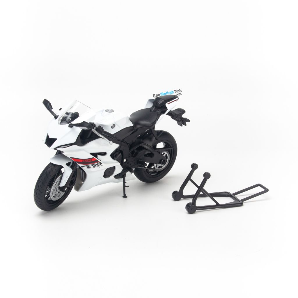 Mô hình xe mô tô Yamaha YZF-R6 2020 1:12 Welly - 62201
