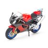 Mô hình xe mô tô Aprilia RSV 1000R 1:18 Welly Red (1)