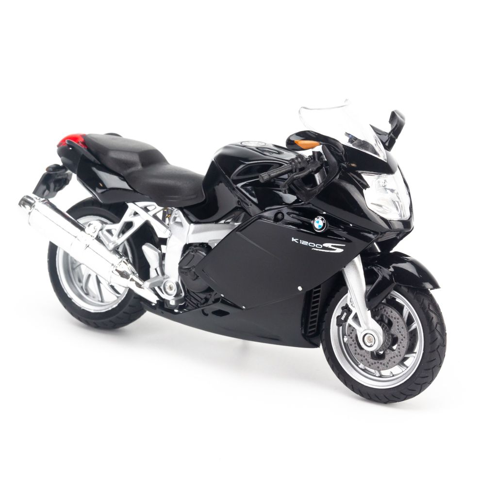 Mô hình xe mô tô BMW K1200S 1:18 Welly Black