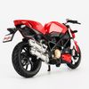 Mô hình xe mô tô Ducati Mod.Streetfighter S 1:18 Maisto Red (5)