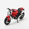 Mô hình xe mô tô Ducati Monster 696 1:18 Maisto (1)