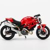 Mô hình xe mô tô Ducati Monster 696 1:18 Maisto (3)