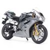 Mô hình xe mô tô Triumph Daytona 675 1:18 Welly Grey (1)