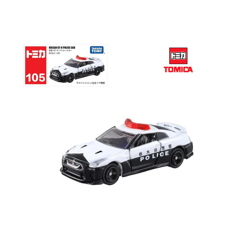 Mô hình xe Nissan GTR Police Car 1:62 Tomica