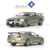 Mô hình xe Nissan GTR R34 Skyline 1:18 Solido