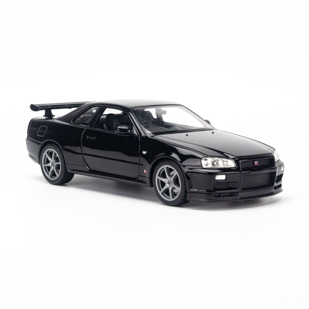 Mô hình xe Nissan Skyline GT-R R34 1:24 Welly - 24108