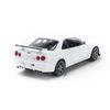 Mô hình xe Nissan Skyline GT-R R34 1:24 Welly White (2)