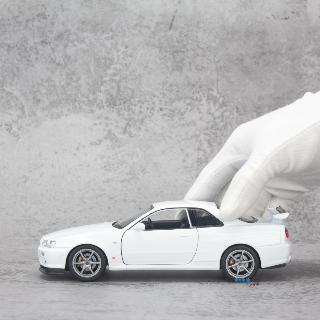 Mô hình xe Nissan Skyline GT-R R34 1:24 Welly - 24108