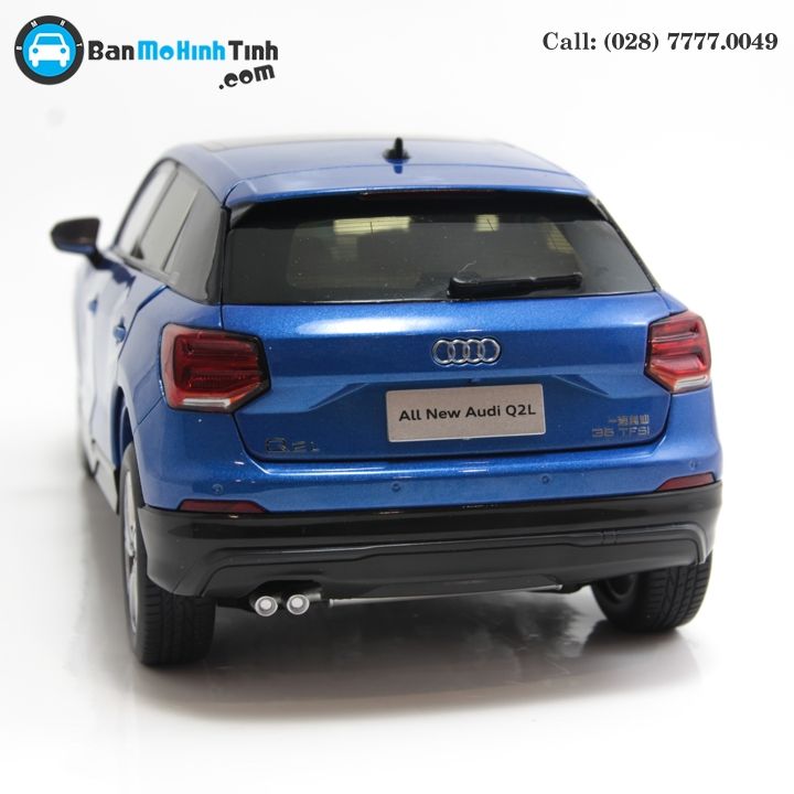 MÔ HÌNH AUDI Q2 BLUE 1:18 DEALER