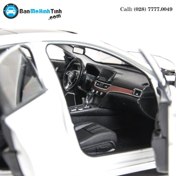 MÔ HÌNH HONDA ACCORD 2018 WHITE 1:18 DEALER