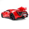 Mô hình xe Lykan Hypersport Fast and Furious 7 Red 1:18 Jada (14)