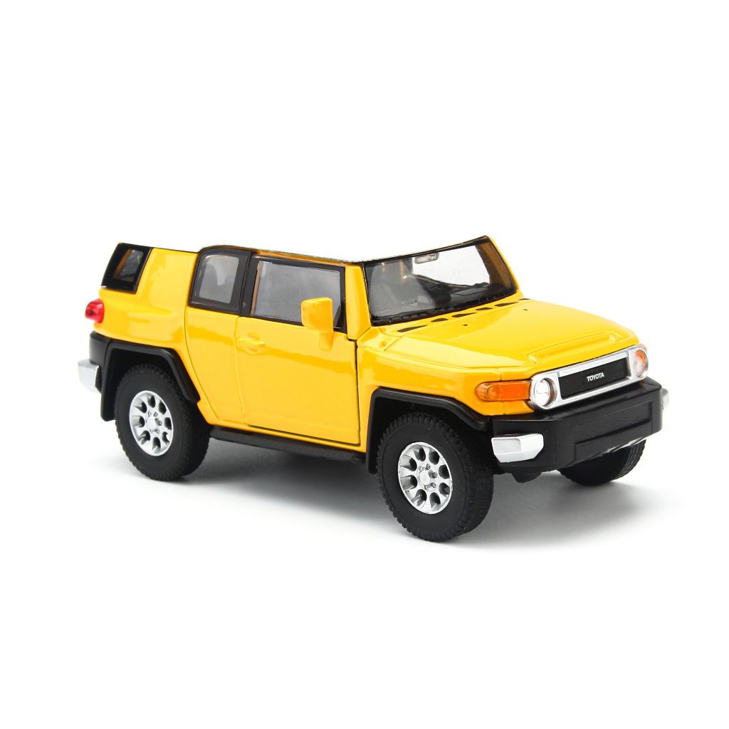 Mô hình xe ô tô Toyota FJ Cruiser Yellow 1:36 Welly