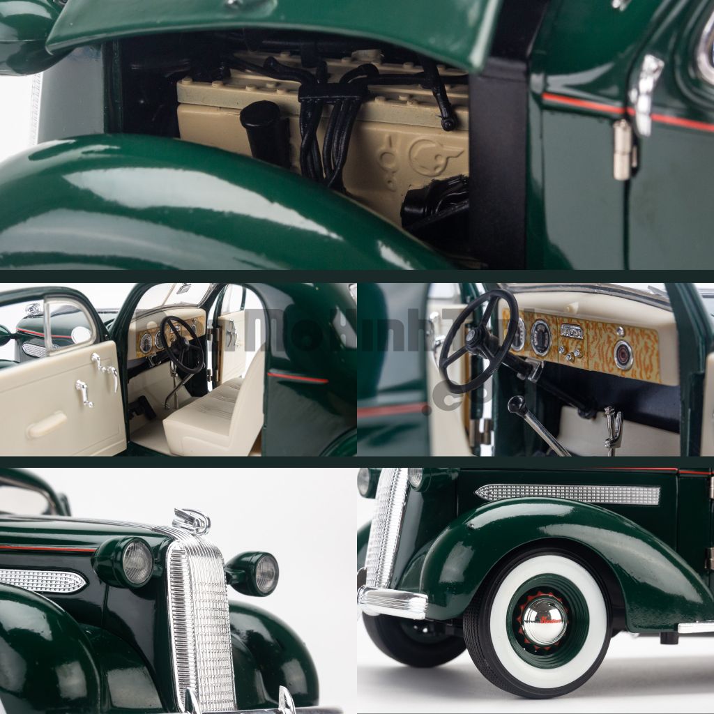Mô hình xe Pontiac Deluxe 1936 1:18 Signature