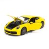 Mô hình xe Porsche 911 Carrera 4S (992) 1:24 Welly Yellow (4)