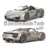 Mô hình xe Porsche 918 Spyder Grey 1:18 Welly-FX 18051C