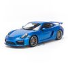 Mô hình xe Porsche Cayman GT4 1:18 Schuco Blue (1)