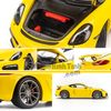 Mô hình xe Porsche Cayman GT4 1:18 Schuco Yellow (4)