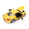  Mô hình xe Porsche Cayman S Yellow 1:24 Welly 