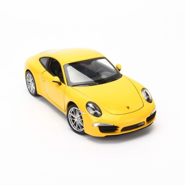 Mô hình xe Porsche 911 Carrera S - 997 Carrera S 1:24 Welly Yellow