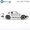 Mô hình xe Porsche 911 Turbo 3.0 1974 1:24 Welly Silver (4)