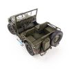 Mô hình xe quân sự Jeep 1941 Willys Convertible 1:18 Welly Green (4)