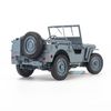 Mô hình xe quân sự Jeep 1941 Willys Convertible 1:18 Welly Grey (2)