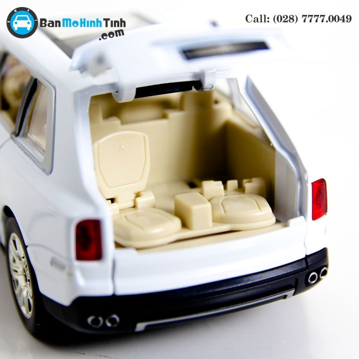 MÔ HÌNH ROLLS ROYCE CULLINAN WHITE 1:24 XLG