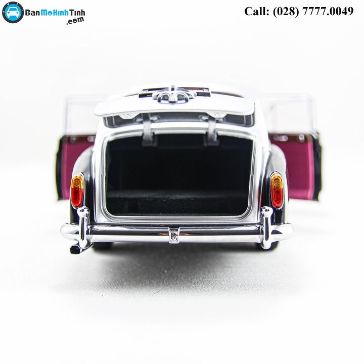 MÔ HÌNH ROLLS ROYCE PHANTOM VI BLACK/ SILVER 1:18 KYOSHO