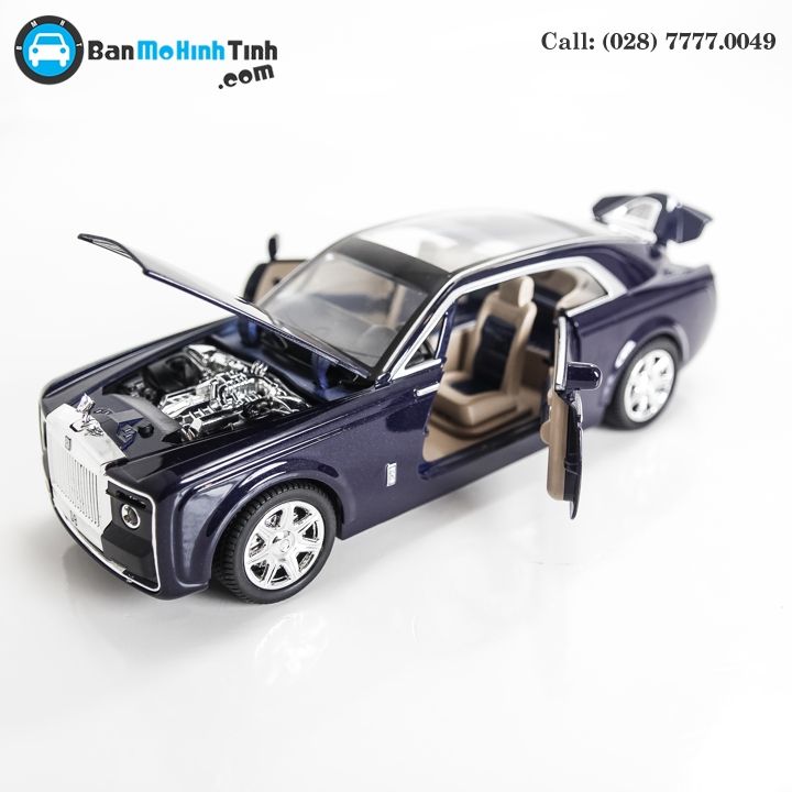 MÔ HÌNH ROLLS ROYCE SWEPTAIL BLUE 1:24 XLG