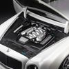 Mô hình xe sang Bentley Mulsanne Speed 1:18 Kyosho White (5)