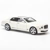 Mô hình xe sang Bentley Mulsanne Speed 1:18 Kyosho White