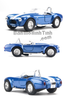 Mô hình xe Shelby Cobra 427 SC 1965 1:36 Welly Blue