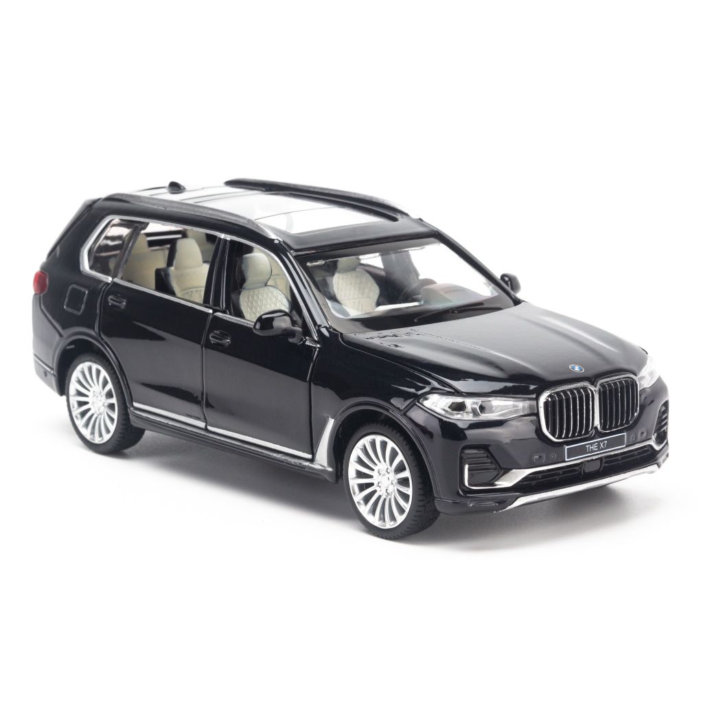 Mô hình xe BMW X7 1:32 Uni Black