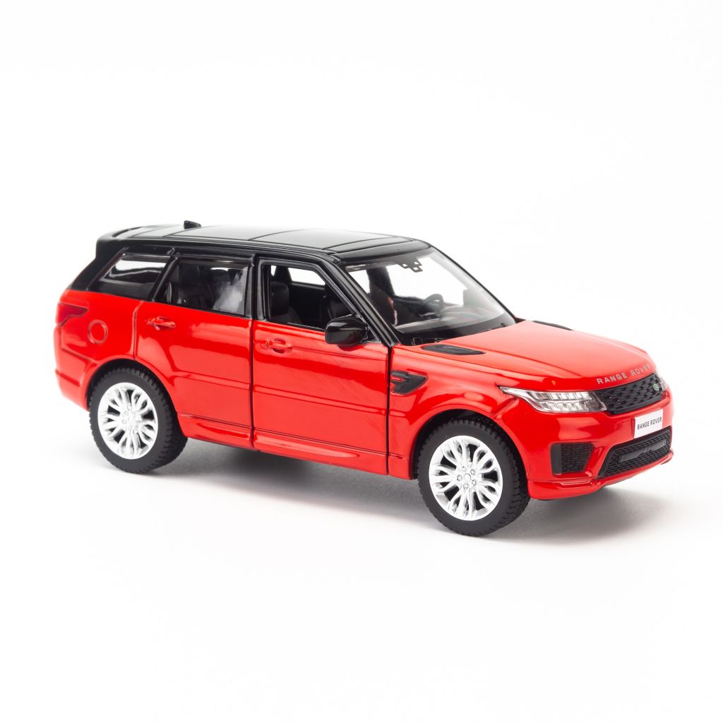 Mô hình xe Land Rover Range Rover 1:36 Jackiekim Red